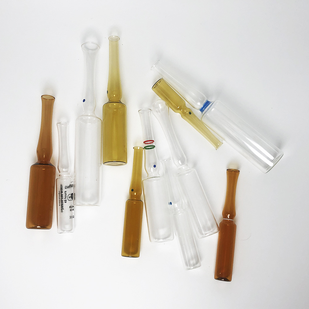 Low Borosilicate Ampoules Glass Clear